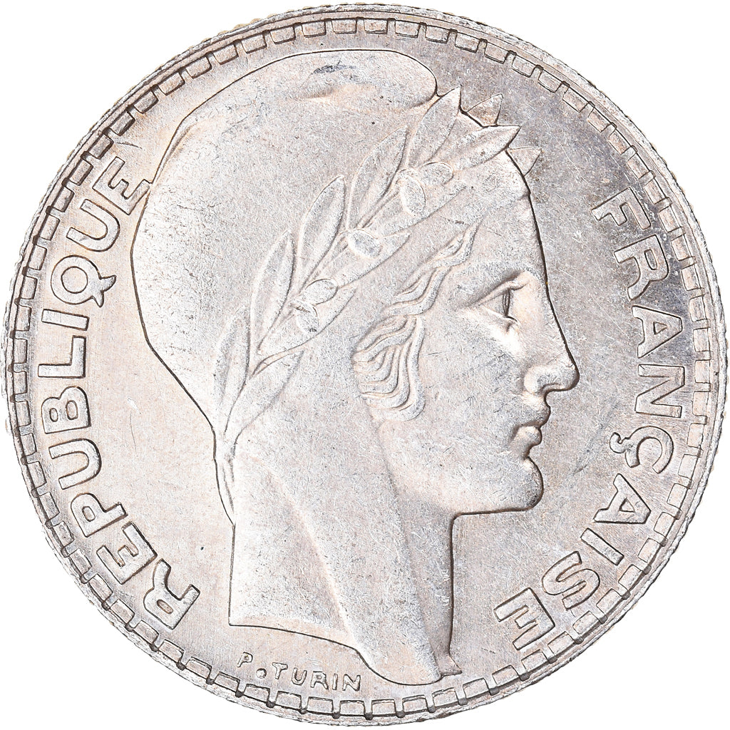 Coin, France, Turin, 10 Francs, 1934, Paris, AU(55-58), Silver, KM:878