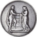 France, Medal, Médaille de mariage, 1884, VF(30-35), Silver