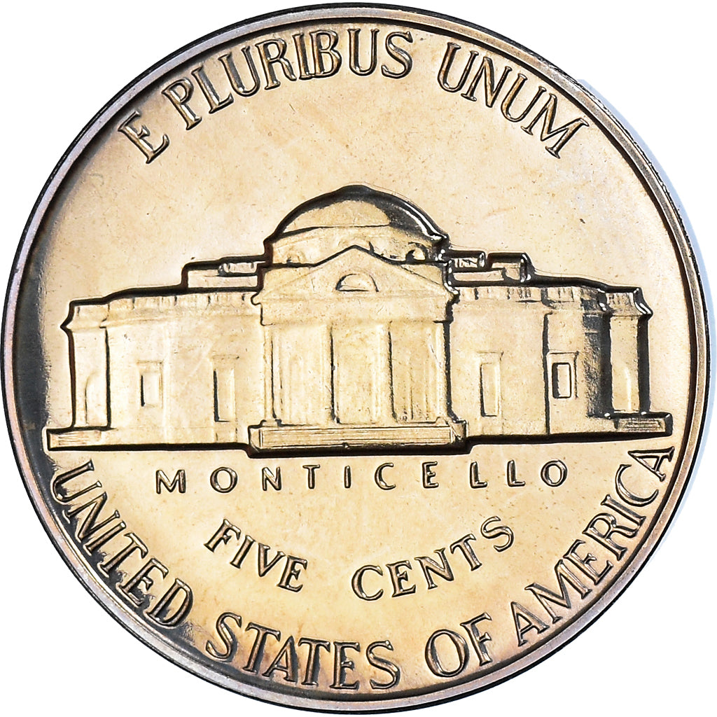 Münze, Vereinigte Staaten, Jefferson Nickel, 5 Cents, 1961, U.S. Mint