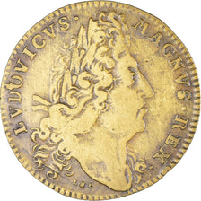 Germany, Token, Louis XIV, Trésor Royal, Nuremberg, VF(30-35), Brass
