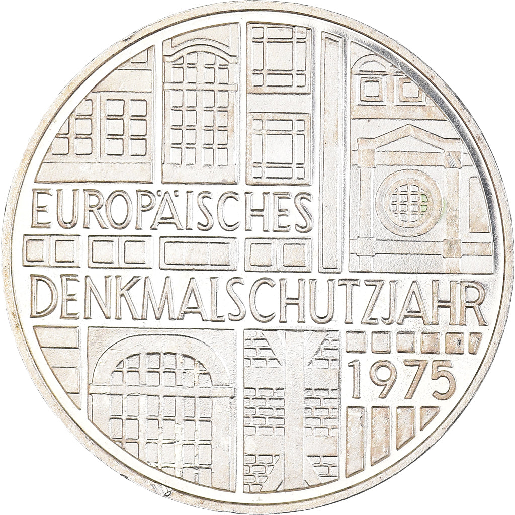 Münze, Bundesrepublik Deutschland, 5 Mark, 1975, Stuttgart, Germany, UNZ