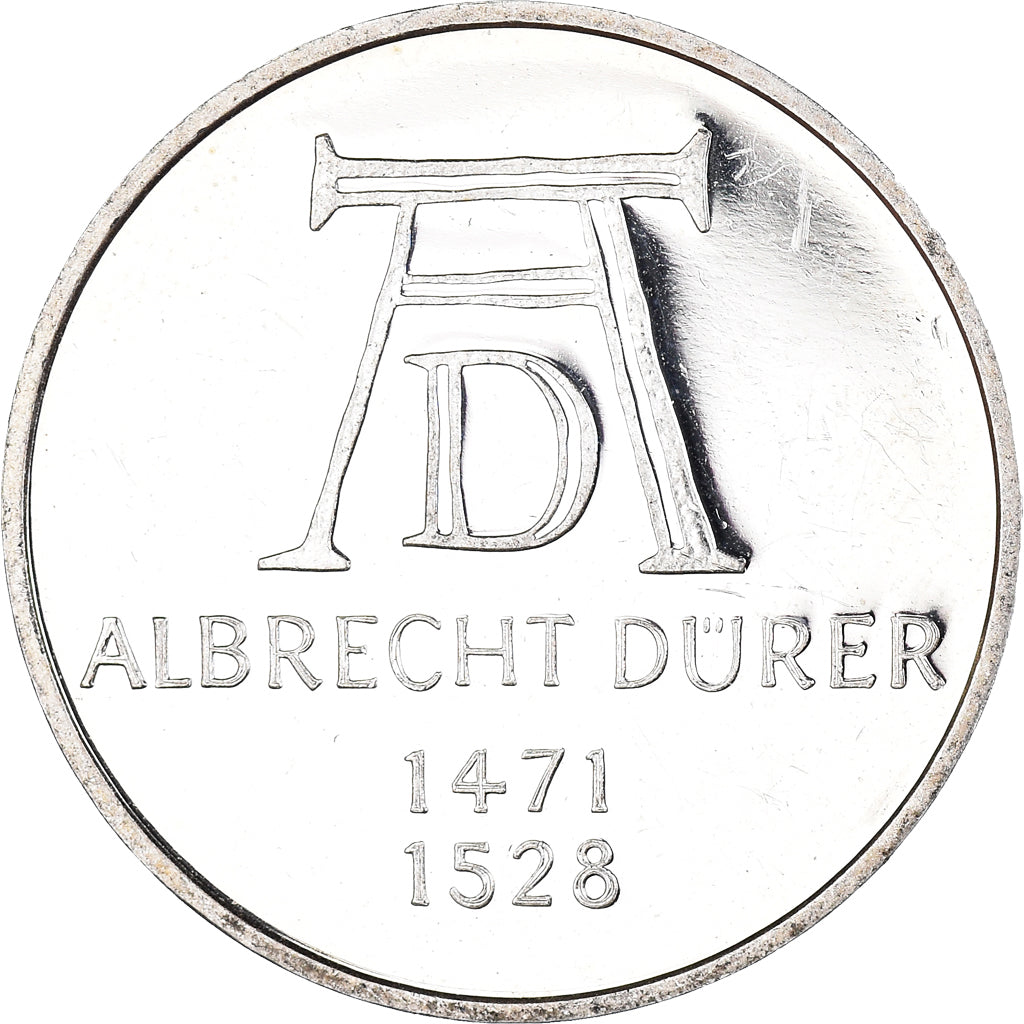 Coin, GERMANY - FEDERAL REPUBLIC, 5 Mark, 1971, Munich, Germany, AU(50-53)