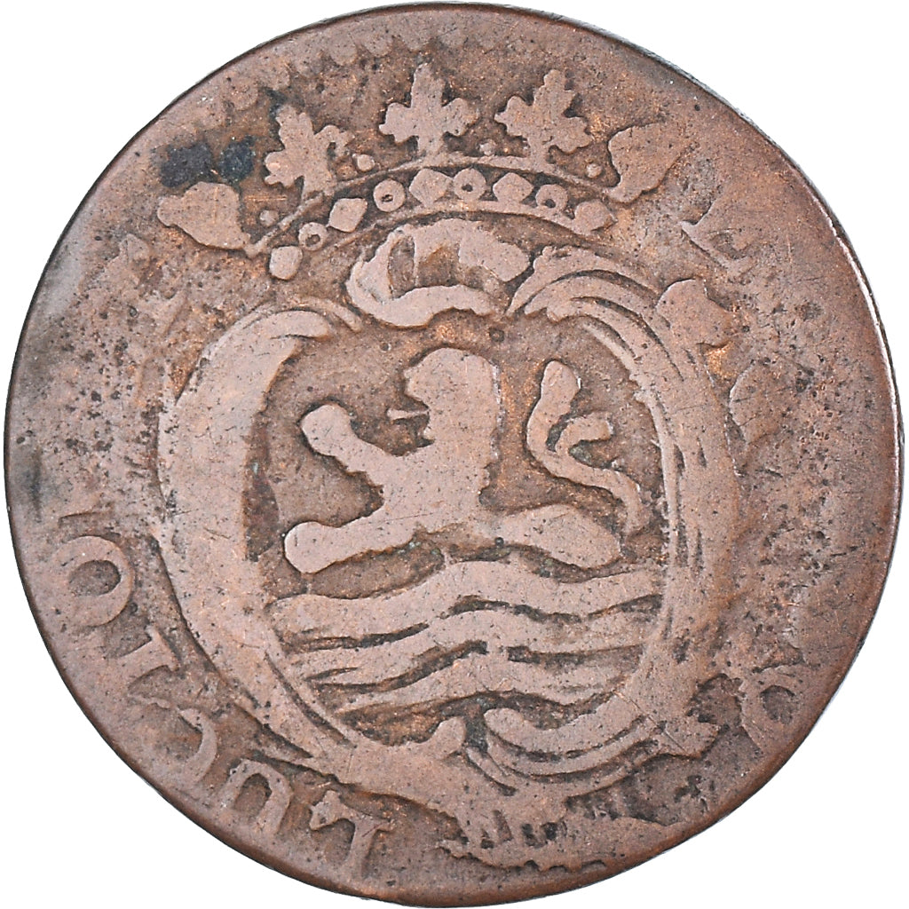 Munten, Nederland, ZEELAND, Duit, 1780, Middelbourg, FR, Koper, KM:101.1