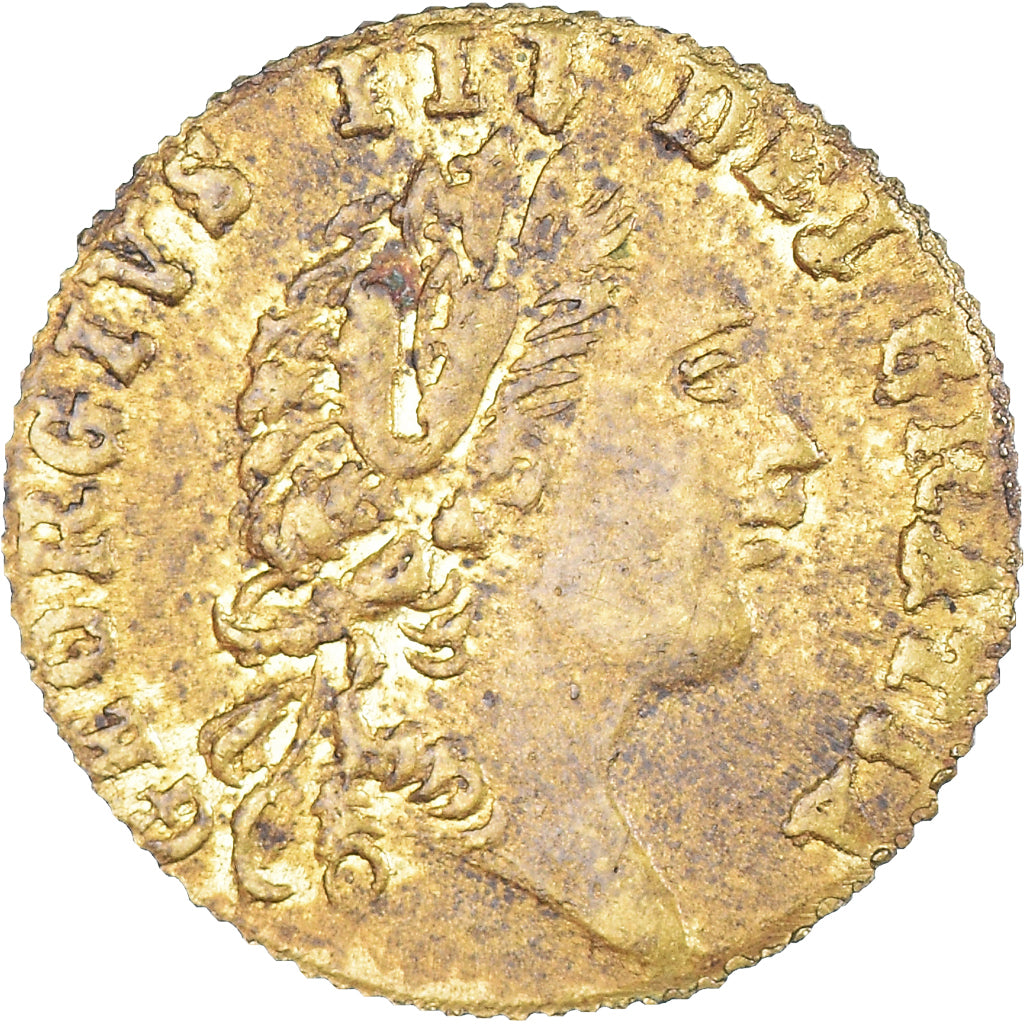 Gran Bretaña, spade 1/2 guinea gaming token, George III, In memory of the good