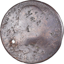 Moneta, Hiszpania, Charles IV, 8 Maravedis, 1807, Segovia, F(12-15), Miedź
