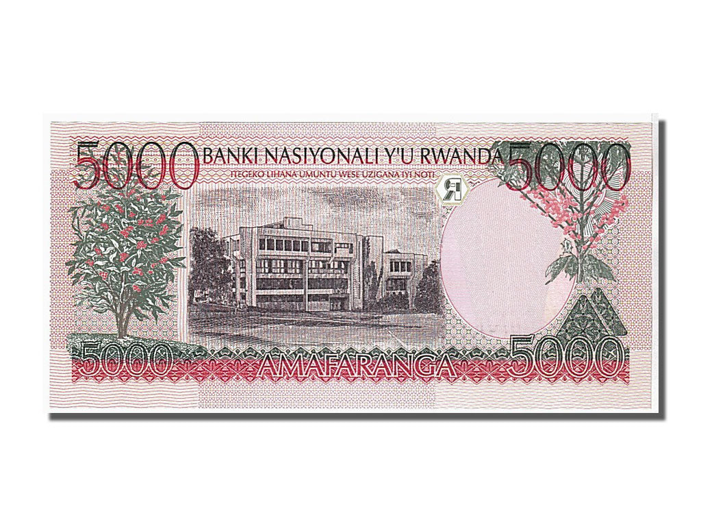Banknot, Ruanda, 5000 Francs, 1998, UNC(65-70)