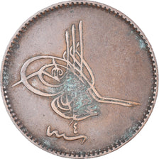 Coin, Turkey, Abdul Aziz, 10 Para, 1863 / AH1277//4, Qustantiniyah, EF(40-45)