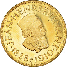 Suíça, medalha, Jean-Henri Dunant, Centenaire de la Croix Rouge, MS(60-62)