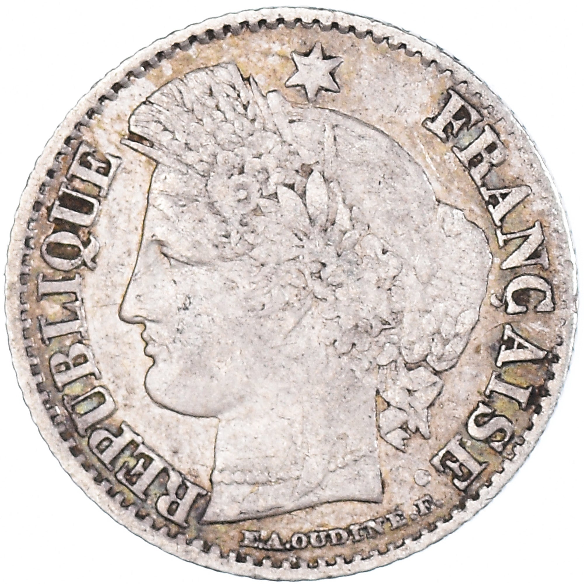 Coin, France, Cérès, 20 Centimes, 1850, Bordeaux, VF(30-35), Silver, KM:758.3