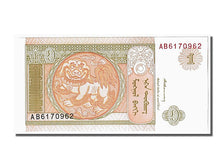 Geldschein, Mongolei, 1 Tugrik, 1993, KM:52, UNZ