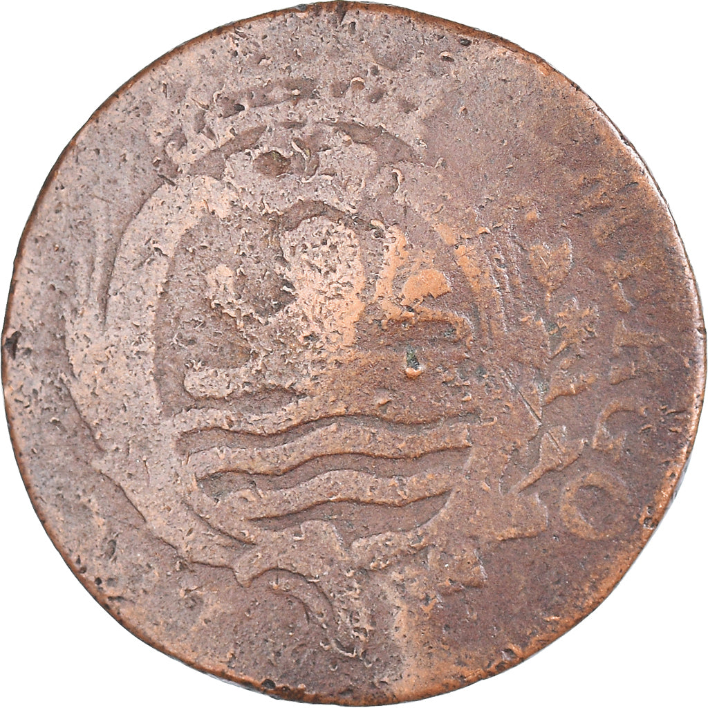 Moeda, Países Baixos, ZEELAND, Duit, 1767, Middelbourg, VF(20-25), Cobre