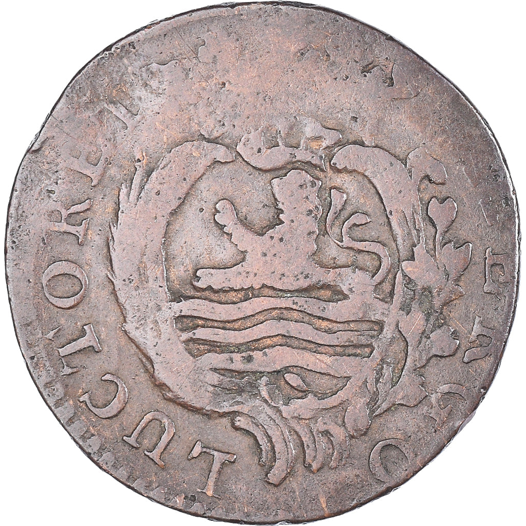 Moeda, Países Baixos, ZEELAND, Duit, 1789, Middelbourg, VF(20-25), Cobre