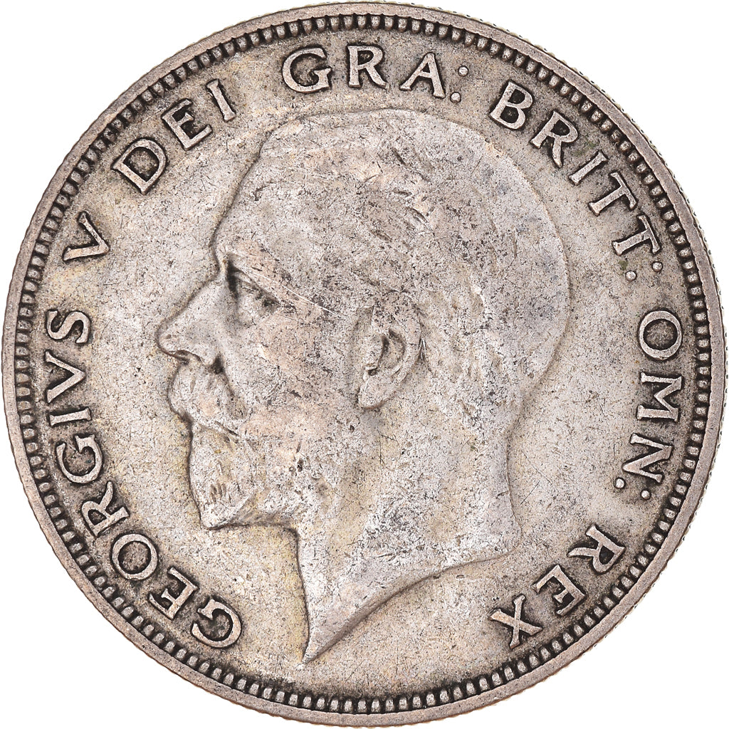 Coin, Great Britain, George V, 1/2 Crown, 1931, VF(30-35), Silver, KM:835