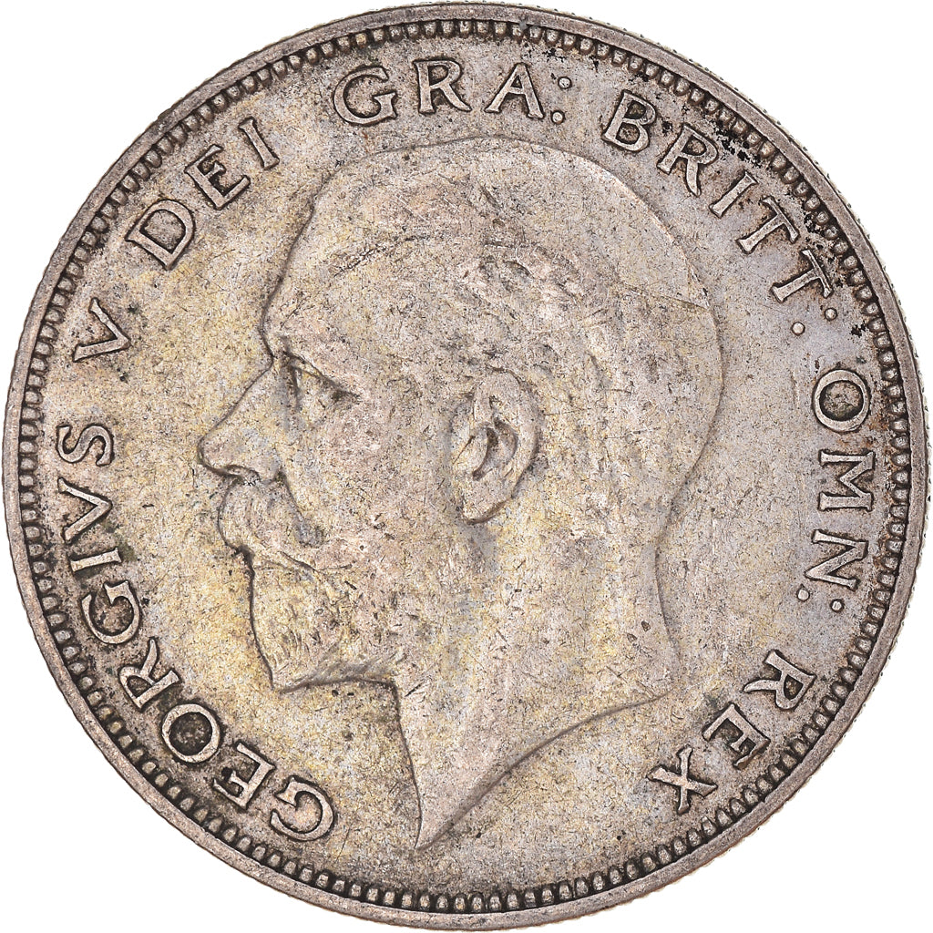 Coin, Great Britain, George V, 1/2 Crown, 1933, VF(30-35), Silver, KM:835