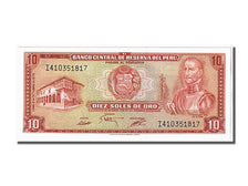 Banconote, Perù, 10 Soles De Oro, 1975, KM:106, FDS
