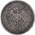 Coin, GERMANY - EMPIRE, 1/2 Mark, 1918, Stuttgart, VF(30-35), Silver, KM:17