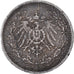 Coin, GERMANY - EMPIRE, 1/2 Mark, 1918, Stuttgart, VF(30-35), Silver, KM:17