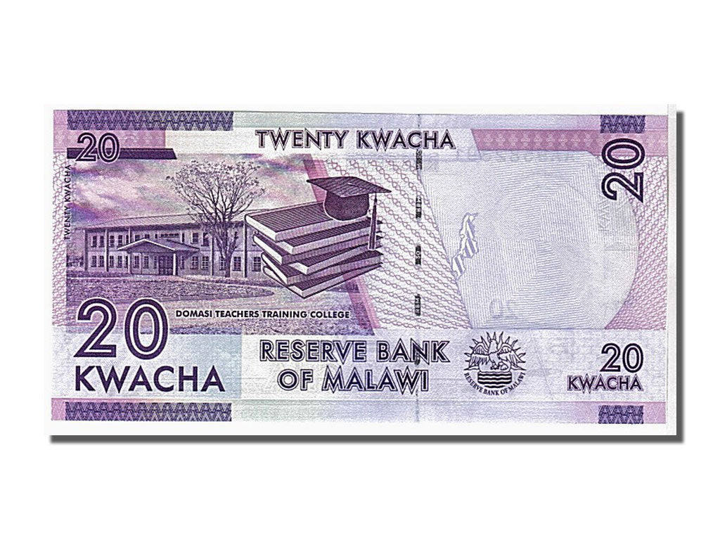 Banknote, Malawi, 20 Kwacha, 2012, UNC(65-70)