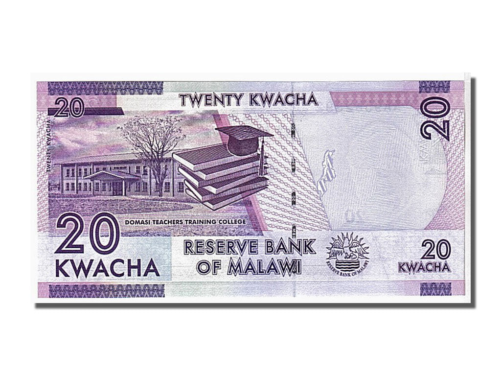 Banknot, Malawi, 20 Kwacha, 2012, KM:57, UNC(65-70)