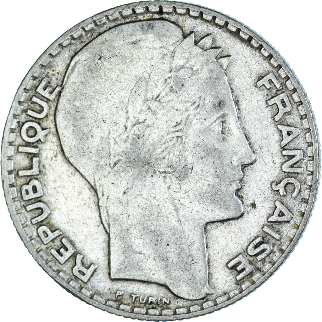 Monnaie, France, Turin, 10 Francs, 1933, Paris, TB+, Argent, Gadoury:801, KM:878