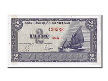 Banknote, South Viet Nam, 2 D<ox>ng, 1955, KM:12a, AU(55-58)