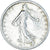 Moeda, França, Semeuse, Franc, 1917, Paris, AU(55-58), Prata, KM:844.1