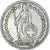 Coin, Switzerland, 2 Francs, 1944, Bern, EF(40-45), Silver, KM:21