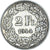 Coin, Switzerland, 2 Francs, 1944, Bern, EF(40-45), Silver, KM:21