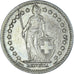Coin, Switzerland, 2 Francs, 1944, Bern, EF(40-45), Silver, KM:21