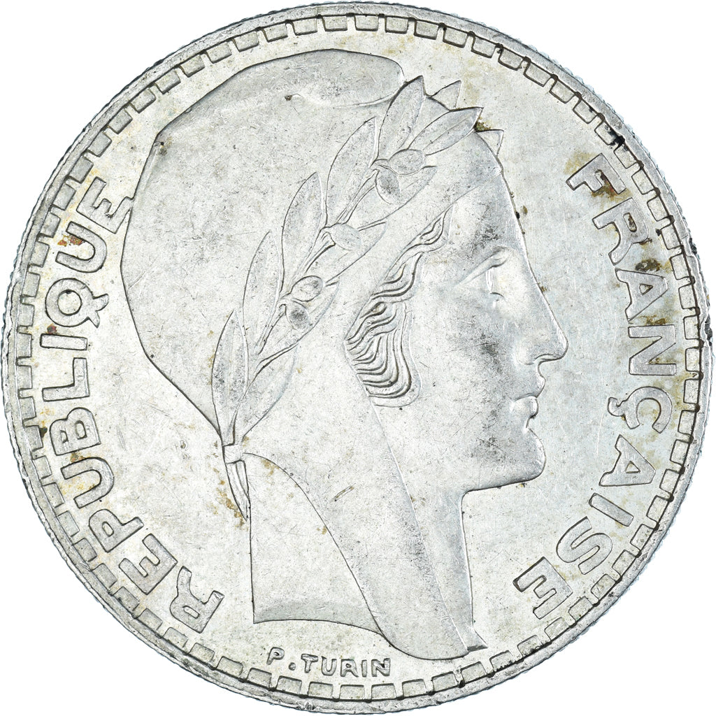 Monnaie, France, Turin, 20 Francs, 1934, Paris, TTB, Argent, Gadoury:852, KM:879