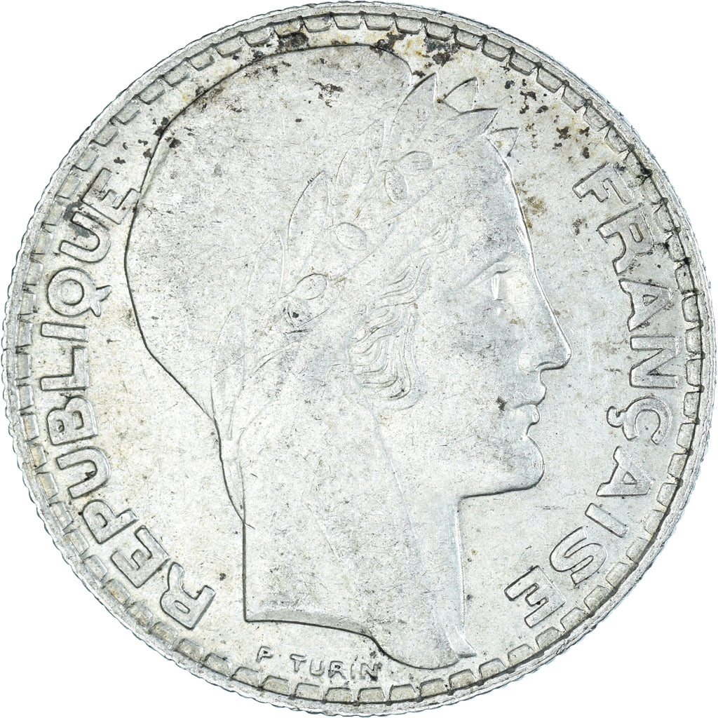 Coin, France, Turin, 10 Francs, 1933, Paris, EF(40-45), Silver, KM:878