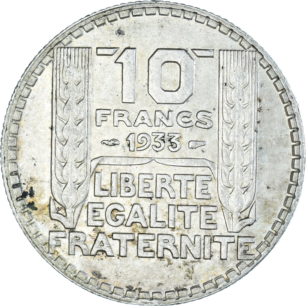 Coin, France, Turin, 10 Francs, 1933, Paris, EF(40-45), Silver, KM:878