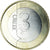 Słowenia, 3 Euro, 2010, Vantaa, AU(55-58), Bimetaliczny, KM:95
