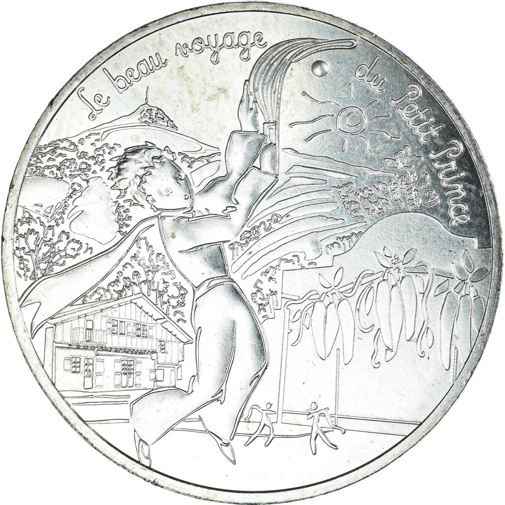 França, 10 Euro, Le Petit Prince (joue à la pelote basque), 2016, Monnaie de