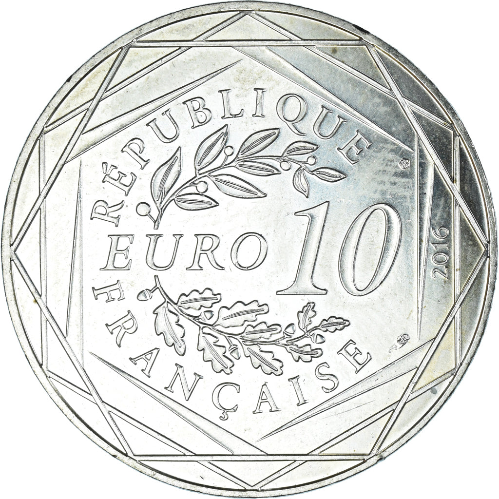 France, 10 Euro, Le Petit Prince (Marseille et la pétanque), 2016, Monnaie de