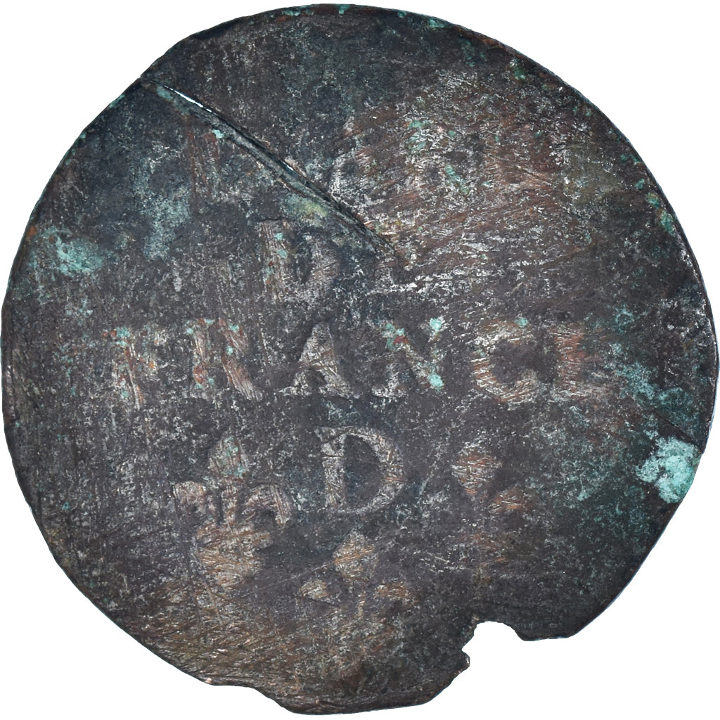 Moneta, Francia, Louis XIV, Liard, Vimy, B, Rame, Gadoury:80