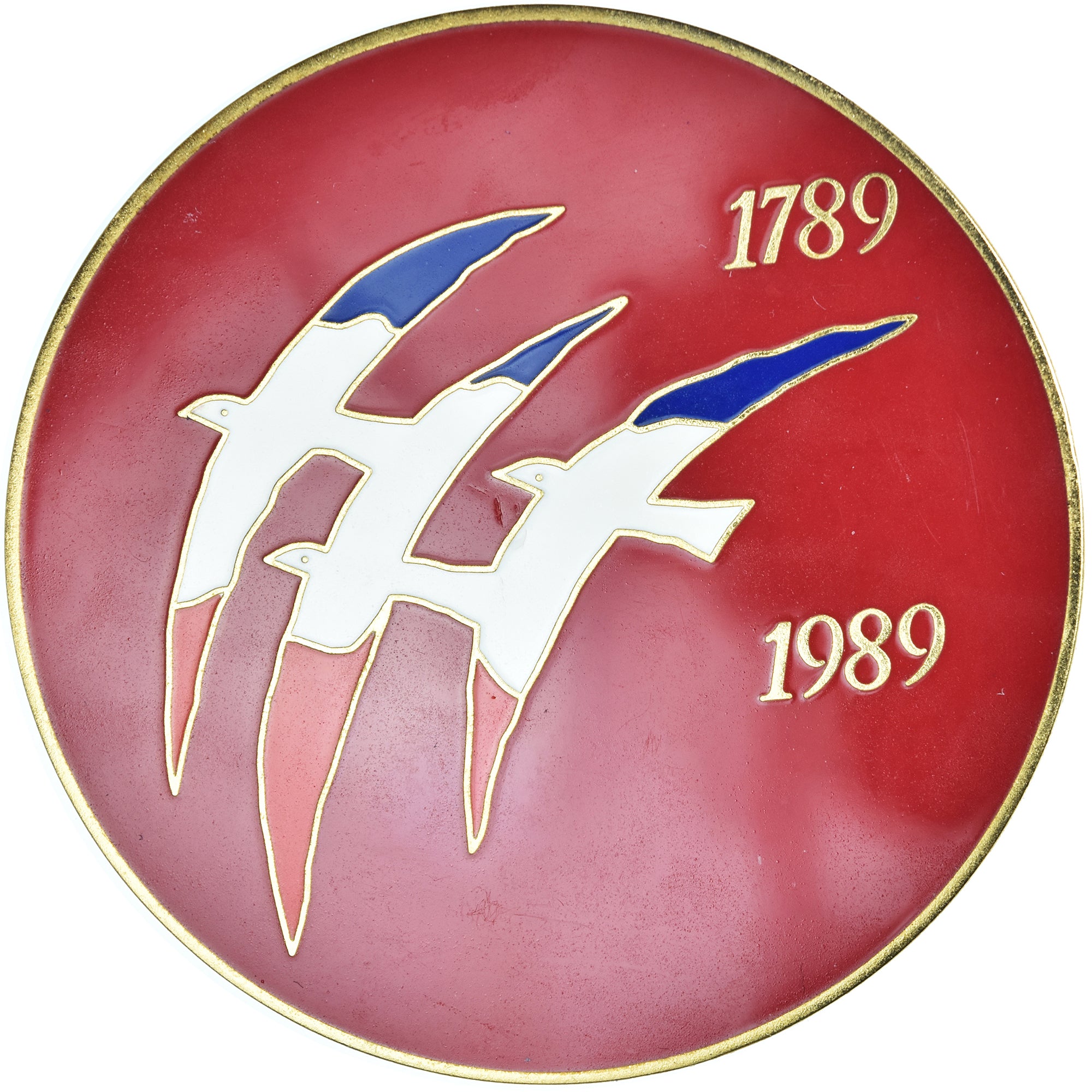 Francia, medaglia, Bicentenaire de la Révolution Française, 1988, Arthus