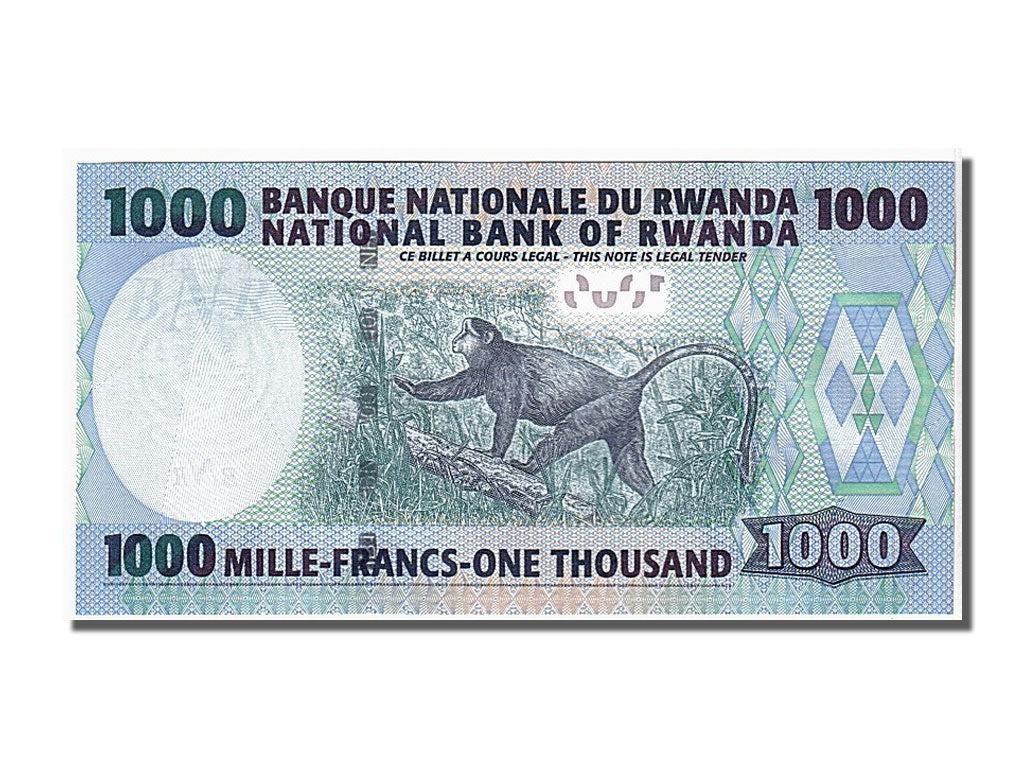 Banconote, Ruanda, 1000 Francs, 2008, FDS