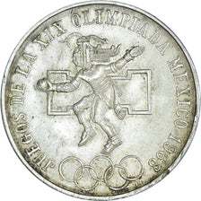 Münze, Mexiko, Summer Olympics - Mexico, 25 Pesos, 1968, Mexico, SS+, Silber