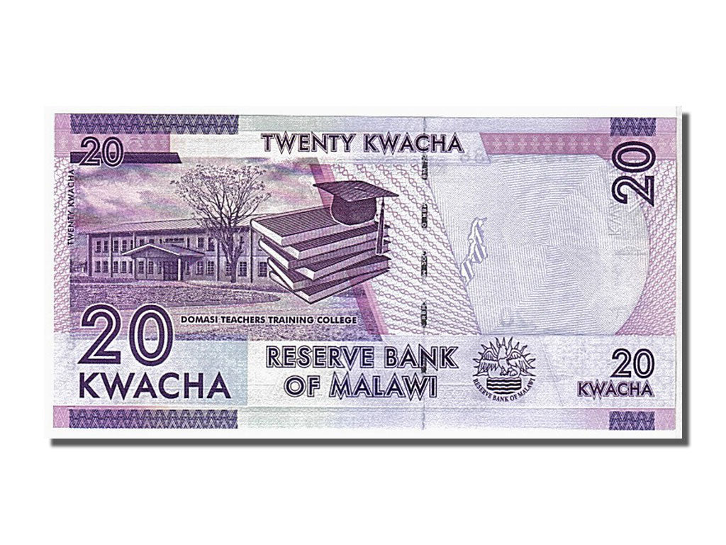 Billete, 20 Kwacha, 2012, Malawi, KM:57, UNC