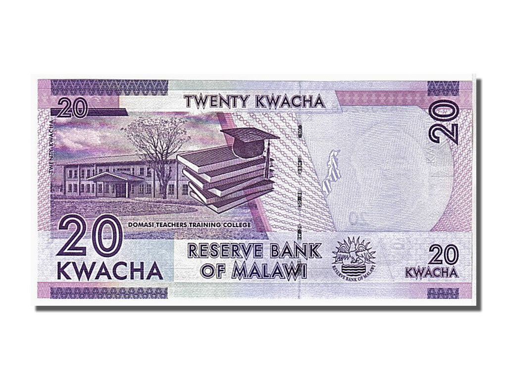 Geldschein, Malawi, 20 Kwacha, 2012, KM:57, UNZ