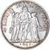 Münze, Frankreich, Hercule, 10 Francs, 1965, Paris, VZ, Silber, KM:932