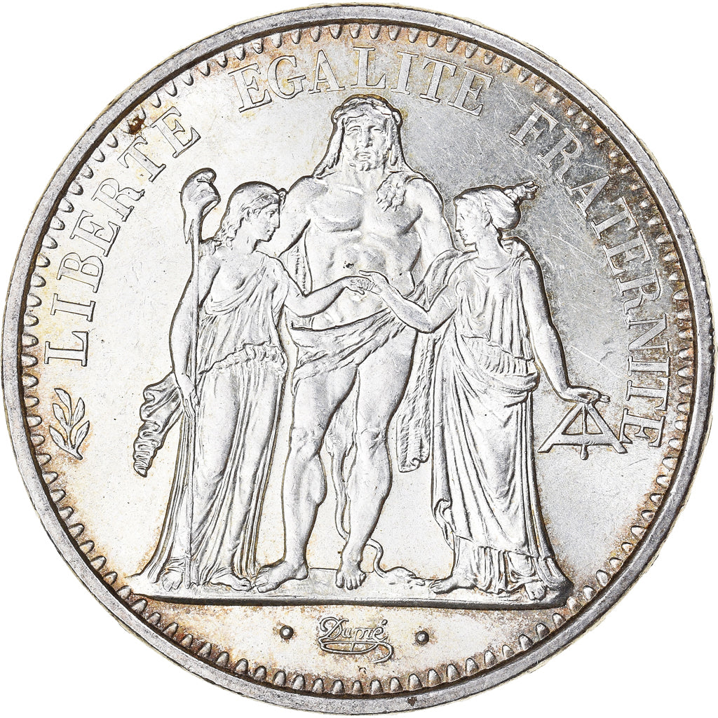 Coin, France, Hercule, 10 Francs, 1965, Paris, AU(55-58), Silver, KM:932
