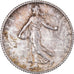 Moneta, Francja, Semeuse, Franc, 1919, Paris, AU(55-58), Srebro, KM:844.1