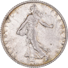 Moneta, Francia, Semeuse, Franc, 1920, Paris, SPL-, Argento, KM:844.1