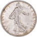 Moneta, Francia, Semeuse, Franc, 1920, Paris, SPL-, Argento, KM:844.1