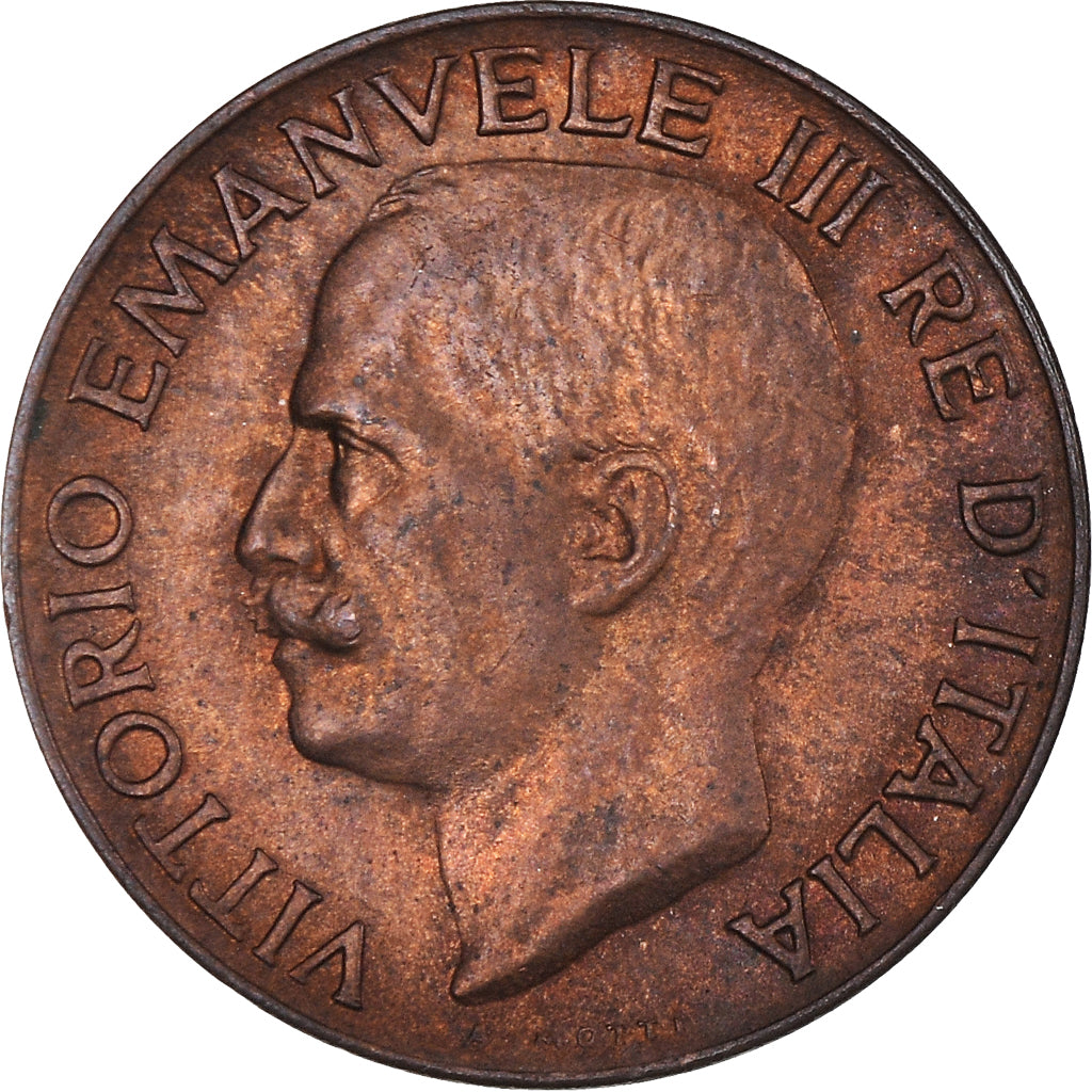 Moeda, Itália, Vittorio Emanuele III, 5 Centesimi, 1926, Rome, AU(55-58)