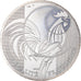France, 10 Euro, Coq, 2016, Monnaie de Paris, MS(63), Silver, Gadoury:EU797