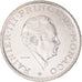 Moeda, Mónaco, Rainier III, 2 Francs, 1982, MS(63), Níquel, KM:157, Gadoury:MC