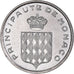 Moeda, Mónaco, Rainier III, Centime, 1976, MS(63), Aço Inoxidável, KM:155